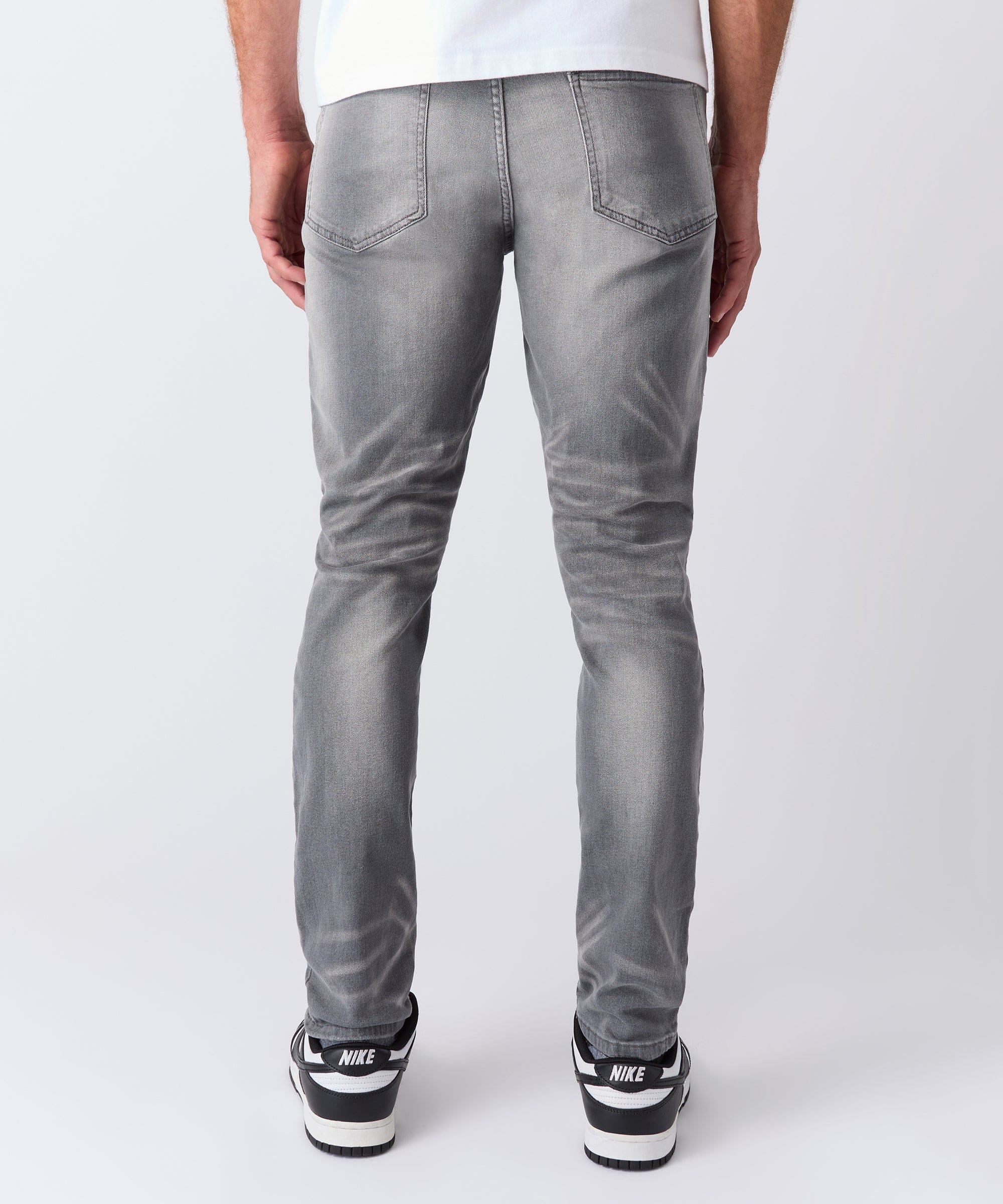 Rip and Repair Denim Jeans - Grey