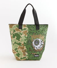 Mishka Eyeball Tote Bag - Olive Green