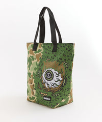 Mishka Eyeball Tote Bag - Olive Green