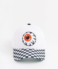 Mishka Keep Watch Racing Embroidered Cap - White