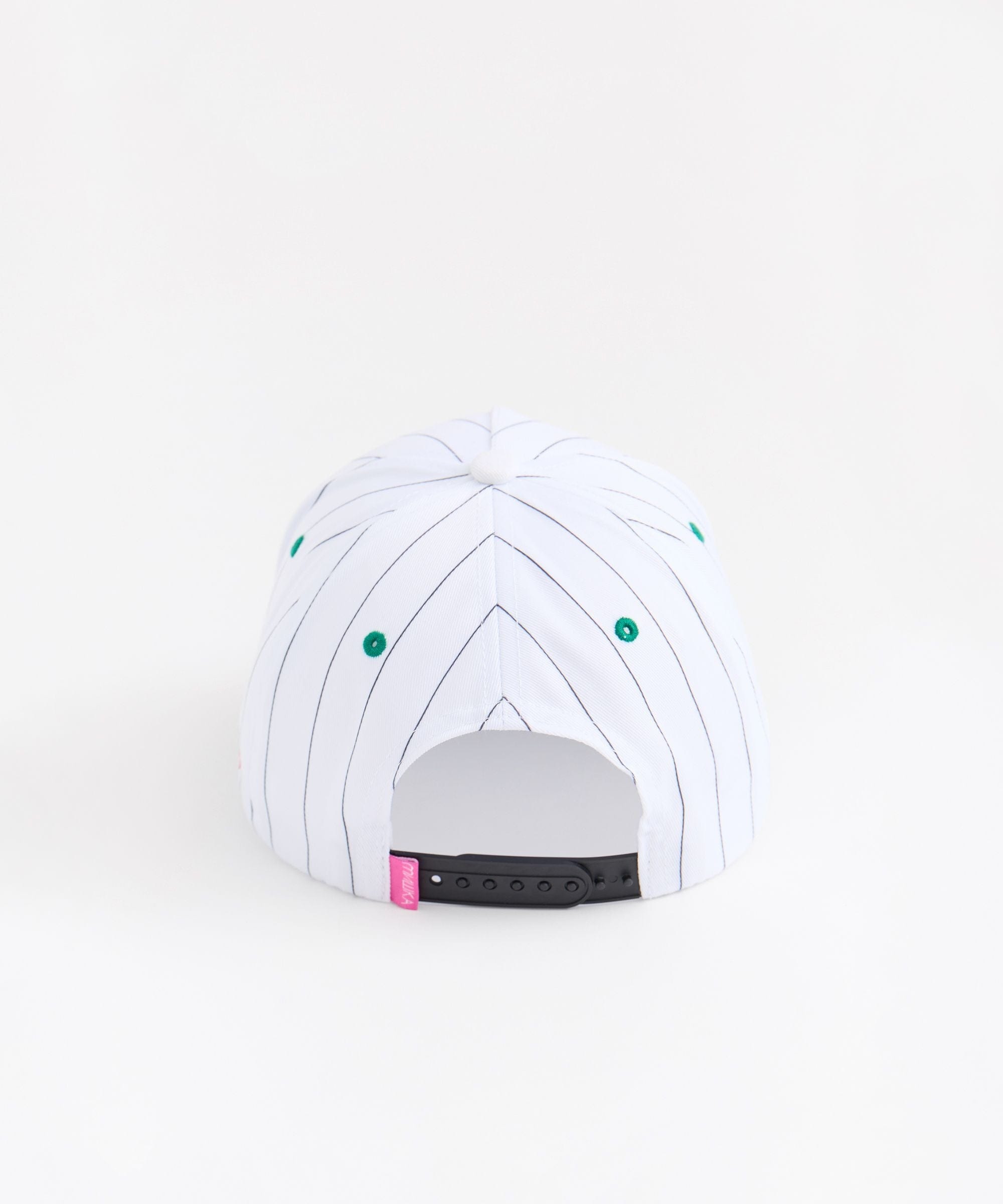 Mishka Death Adder Sports Embroidered Cap - White