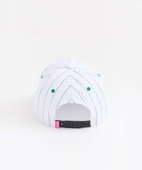Mishka Death Adder Sports Embroidered Cap - White