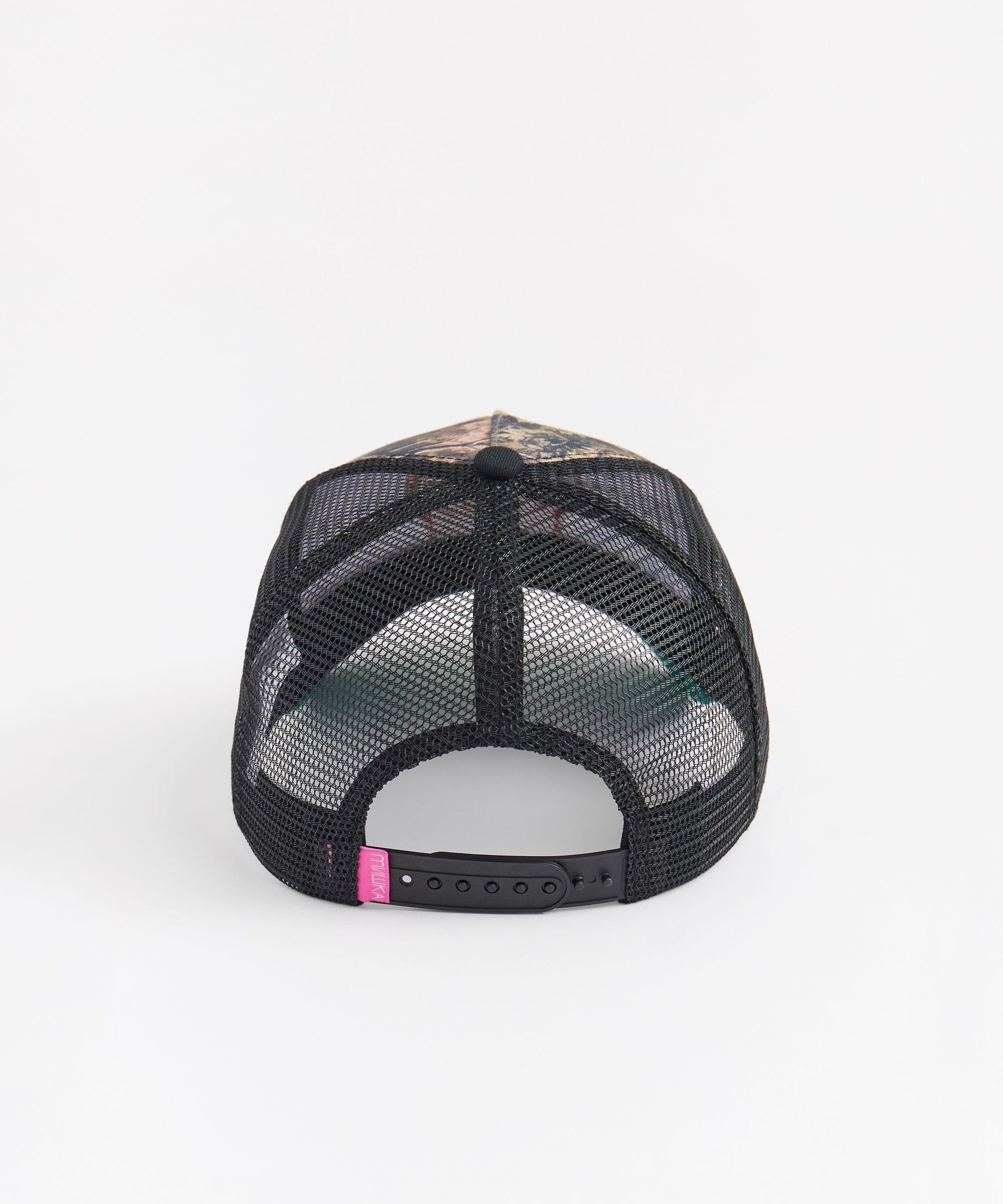 Mishka Camo Death Adder Embroidered Cap - Olive Green