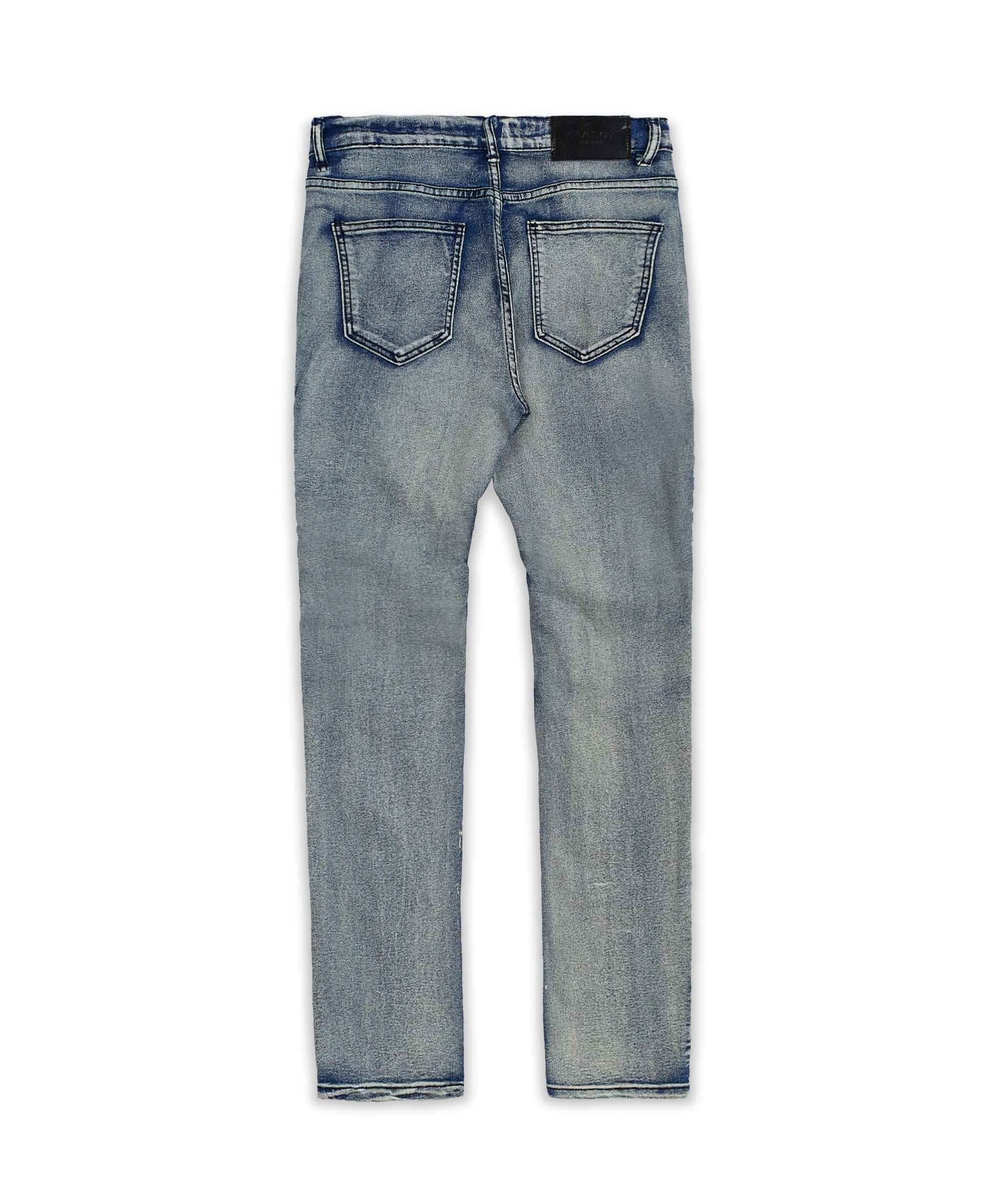 Plus Size Touch Up Paint Splatter Moto Jeans