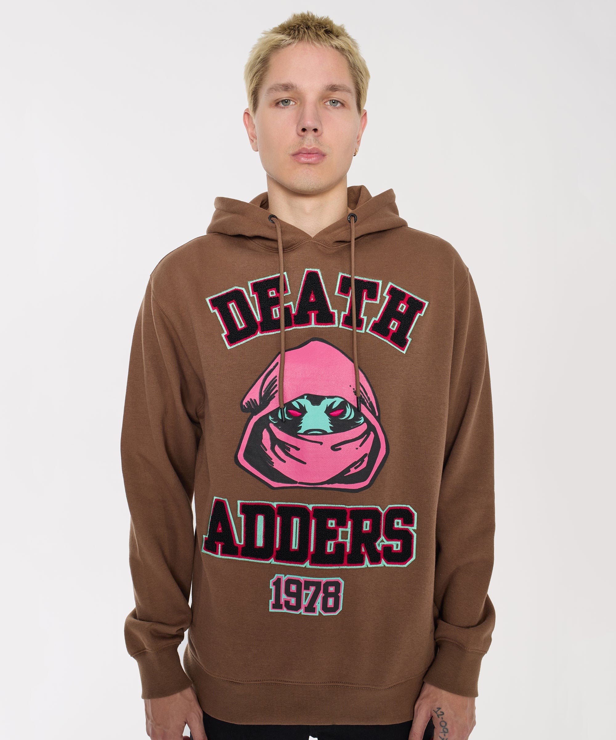 Mishka Death Adders 1978 Hoodie - Brown