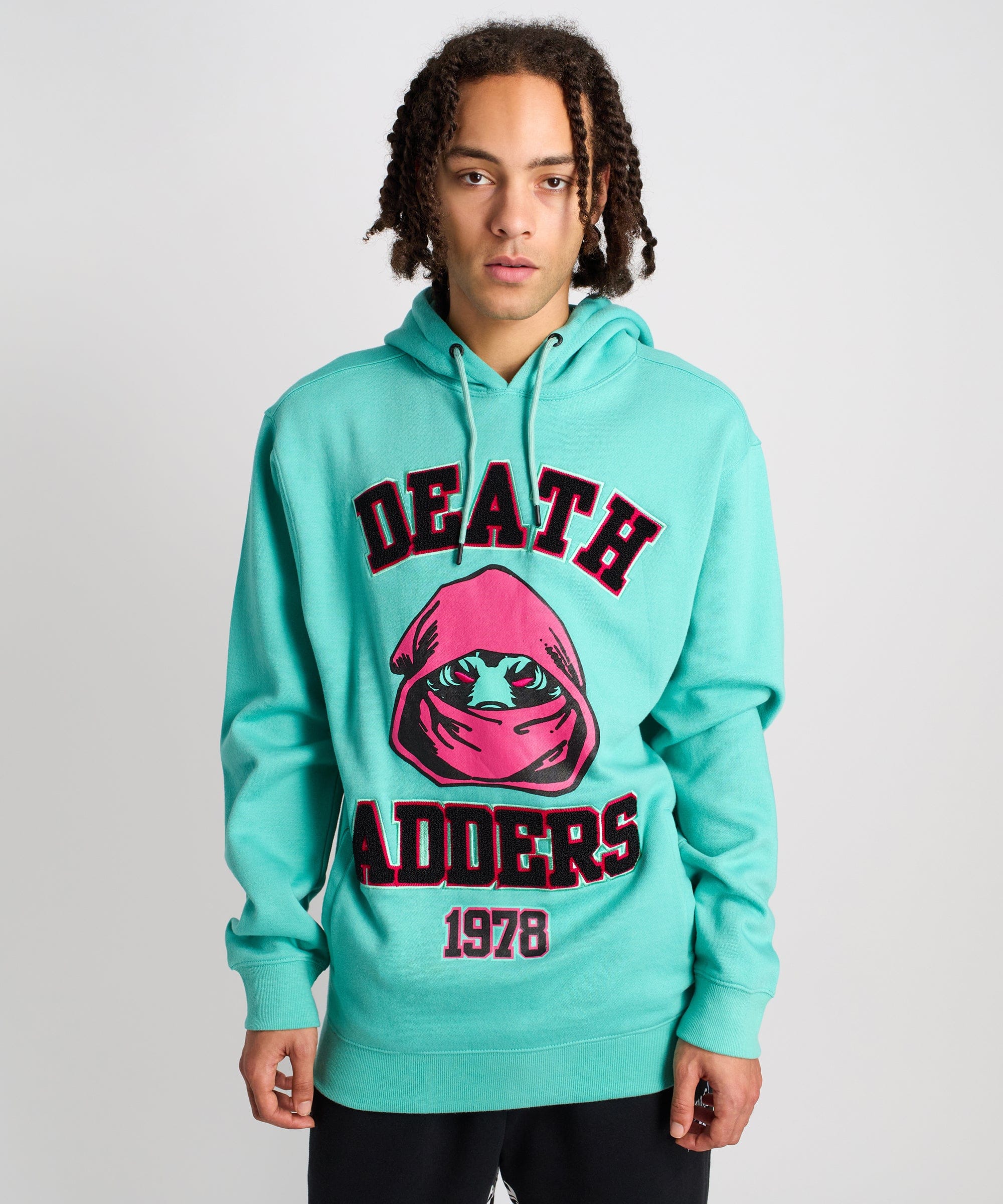 Mishka Death Adders 1978 Hoodie - Light Blue