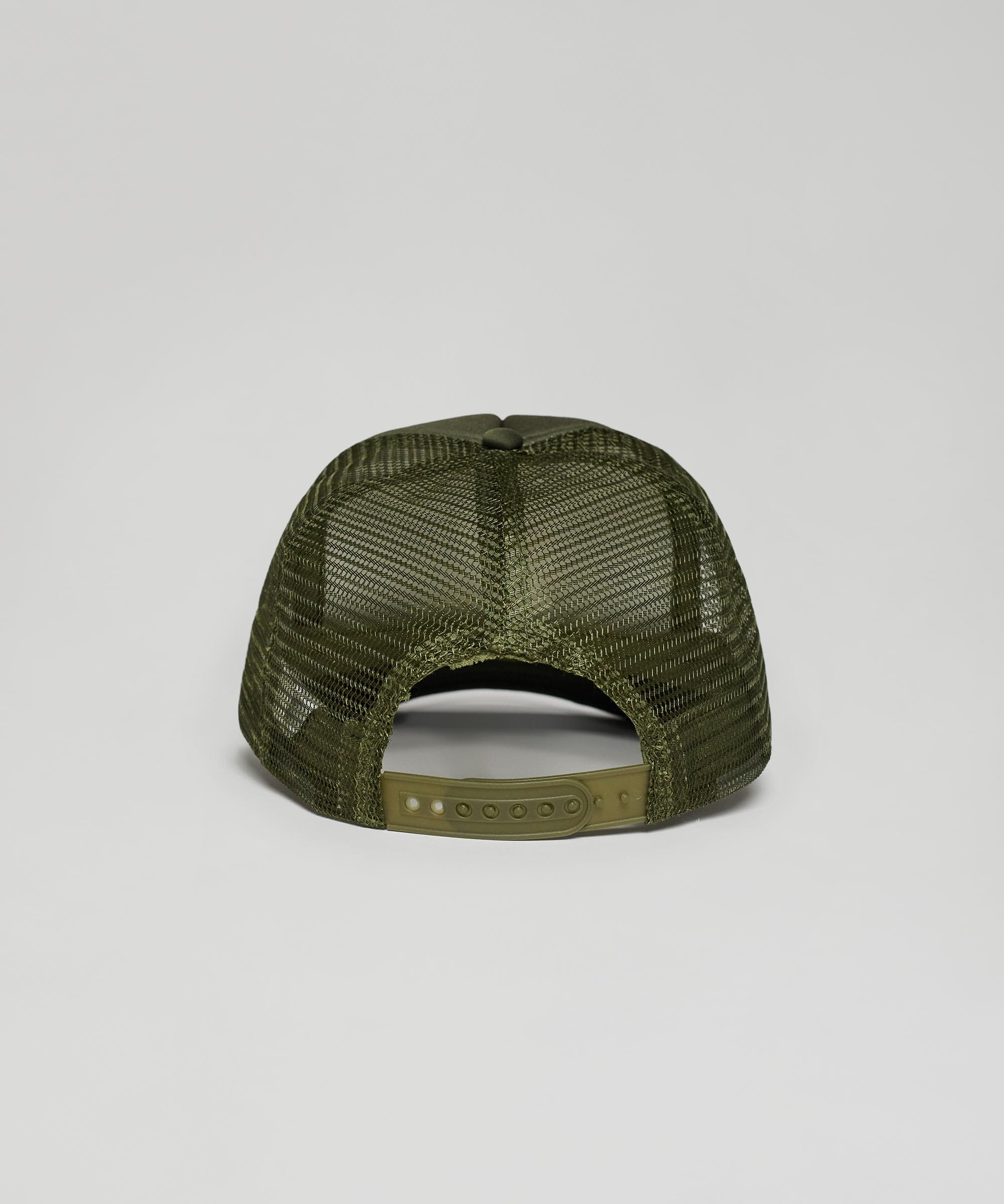 Mishka Keep Watch Embroidered Trucker Hat - Olive Green