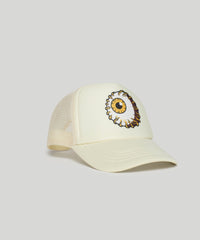 Mishka Keep Watch Embroidered Trucker Hat - Khaki