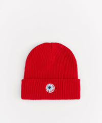 Mishka Keep Watch Embroidered Beanie - Red