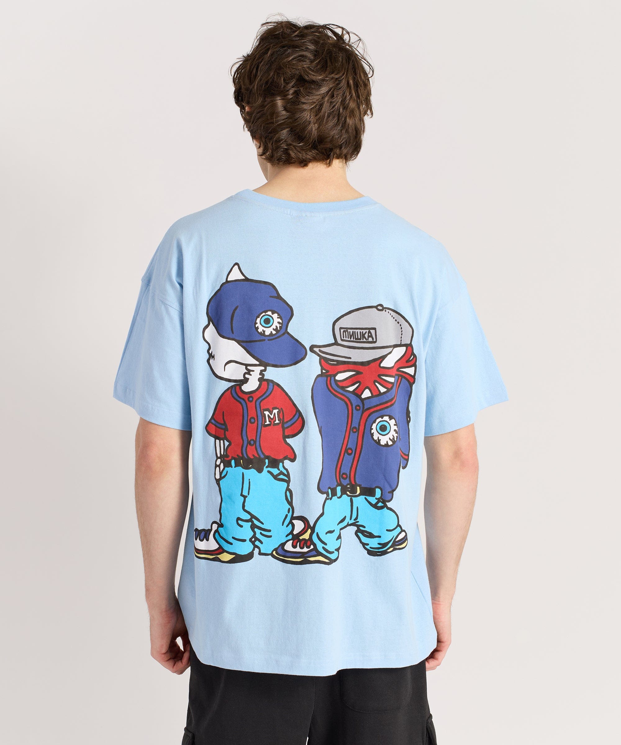 Mishka Nineties Short Sleeve Tee - Light Blue