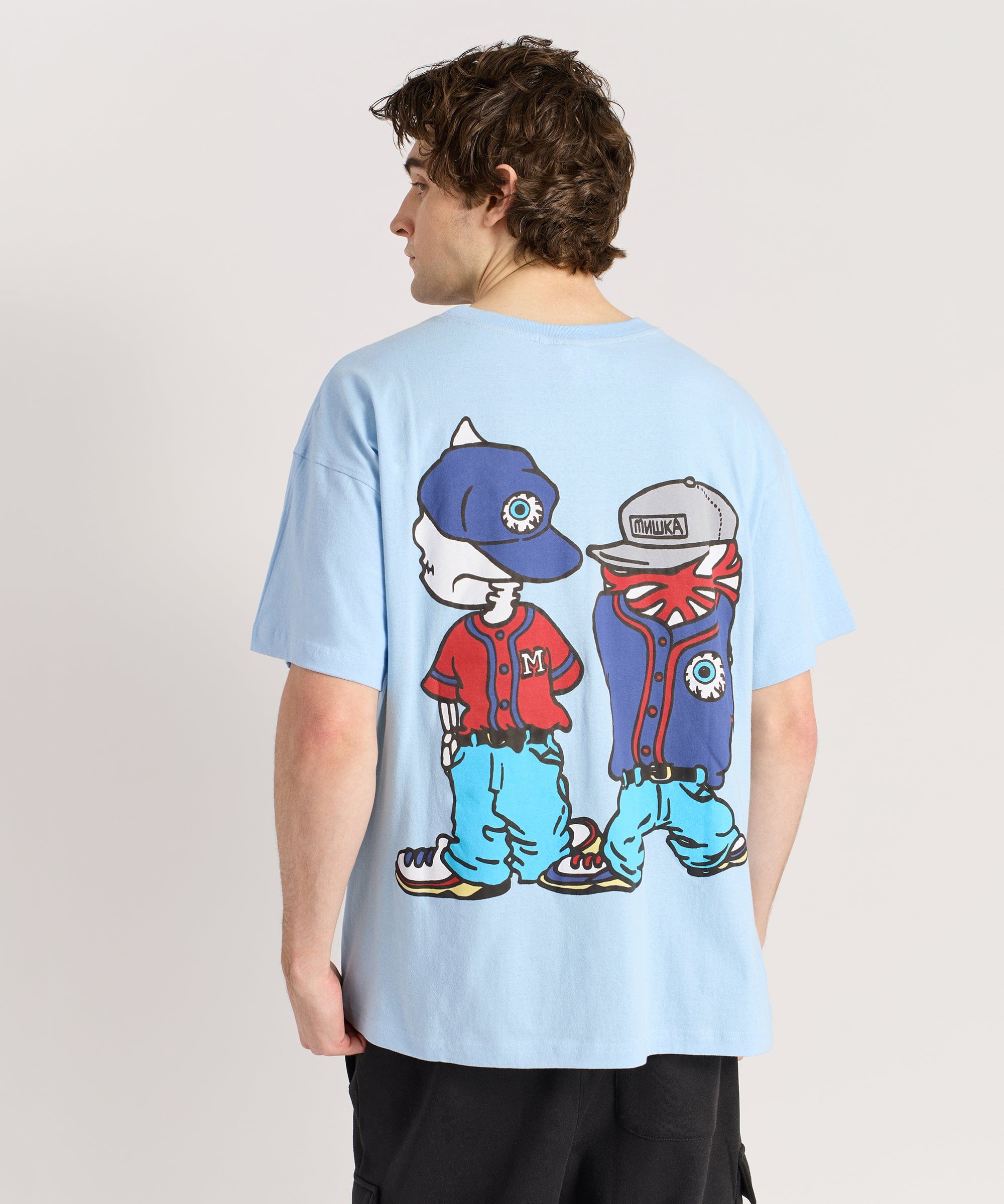 Mishka Nineties Short Sleeve Tee - Light Blue