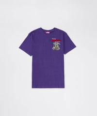 Mishka Fight Illiteracy Short Sleeve Tee - Purple