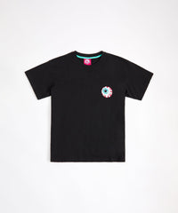 Mishka Eyeball Logo Keep Watch Short Sleeve Tee - Black
