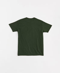 Mishka Lamour Keep Watch Crest Short Sleeve Tee - Olive Green