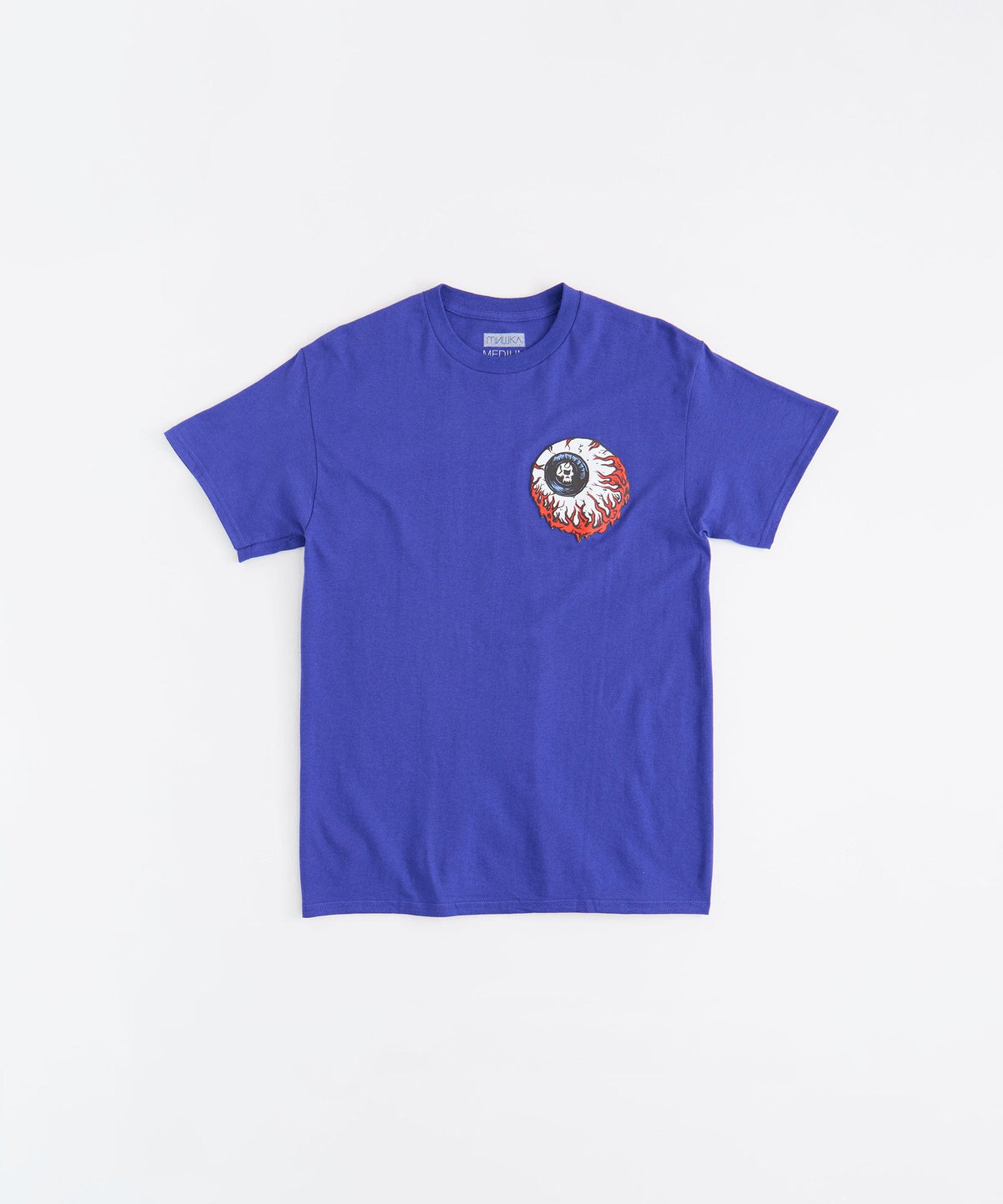 Mishka Lamour Keep Watch Crest Short Sleeve Tee - Dark Blue
