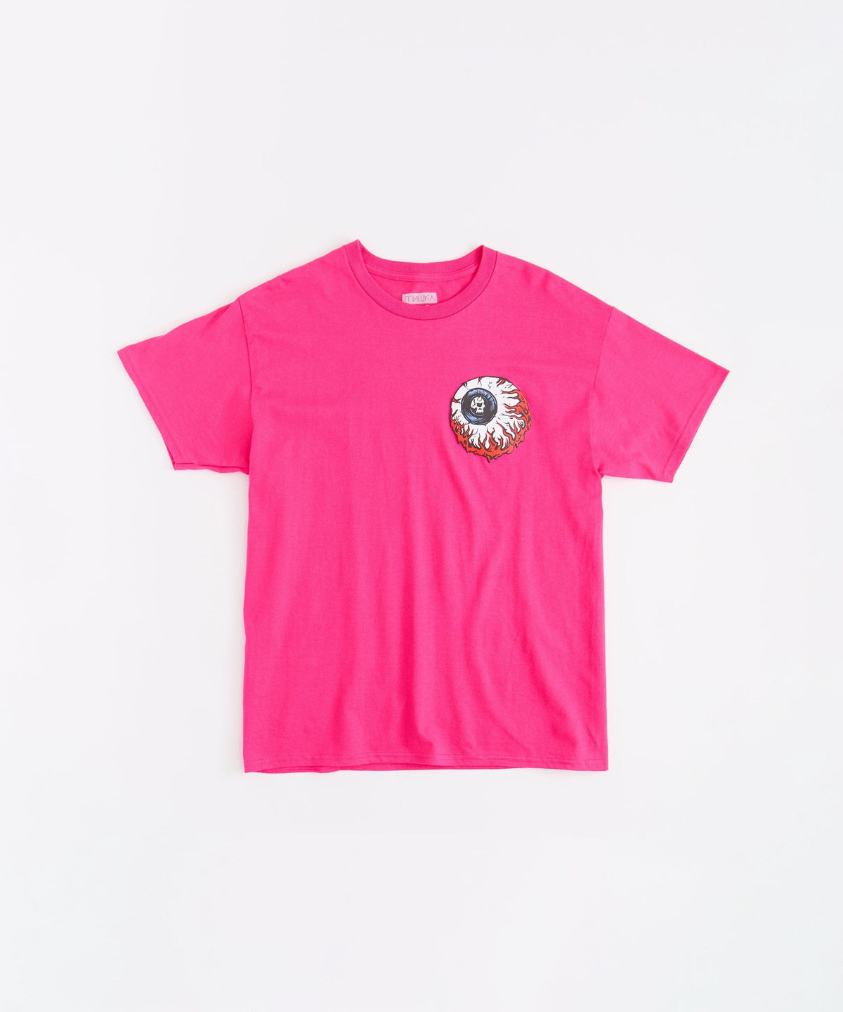 Mishka Lamour Keep Watch Crest Short Sleeve Tee - Pink