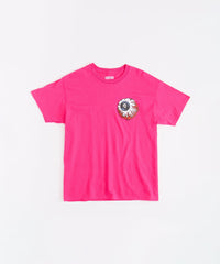 Mishka Lamour Keep Watch Crest Short Sleeve Tee - Pink