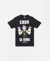 Popeye Cash Is King Short Sleeve Tee - Black
