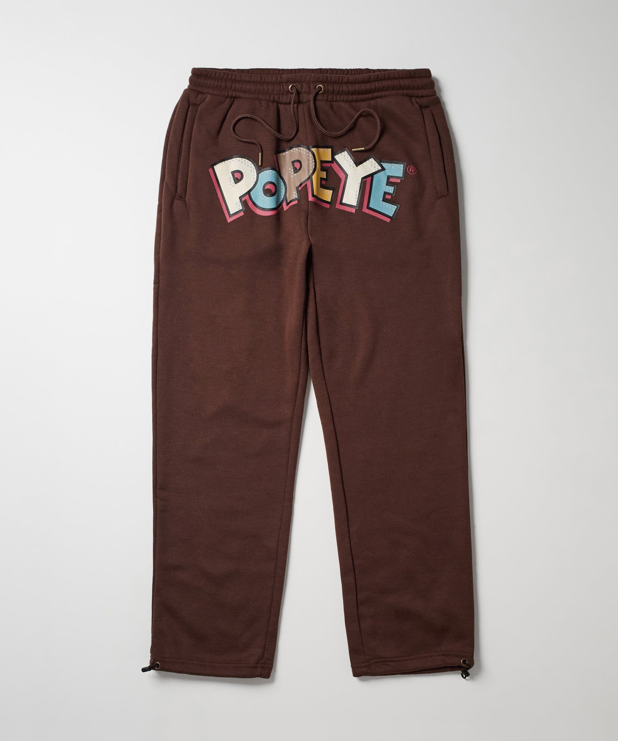 Popeye Toggle Joggers - Brown