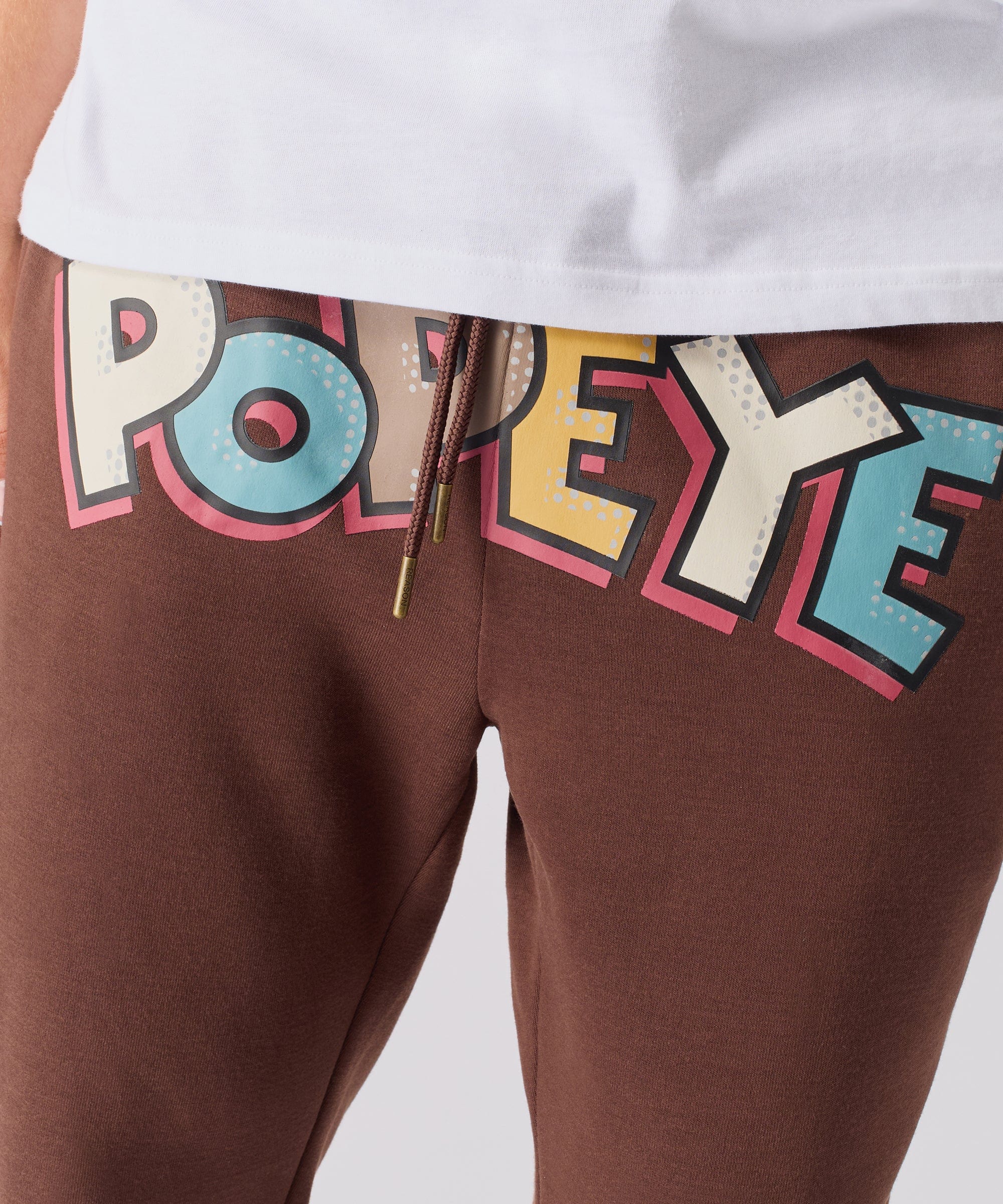 Popeye Toggle Joggers - Brown