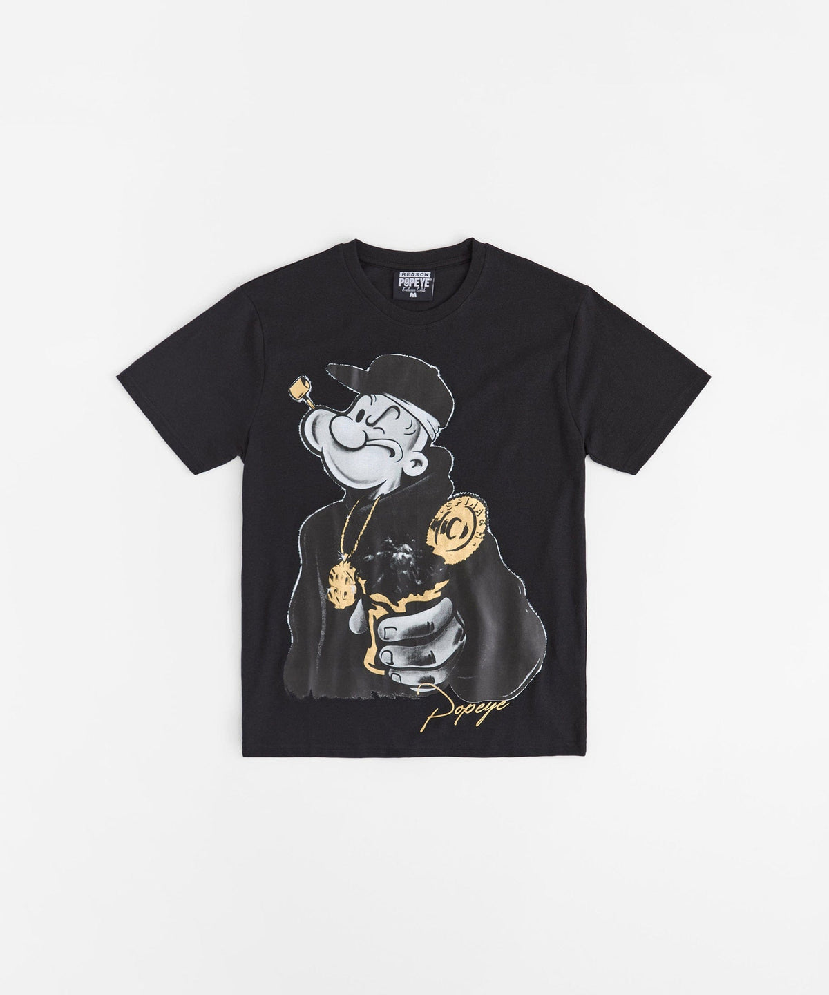 Popeye Short Sleeve Tee - Black