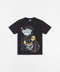 Popeye Short Sleeve Tee - Black