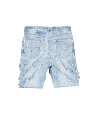 Kids Bandit Frayed Denim Short - Light Blue