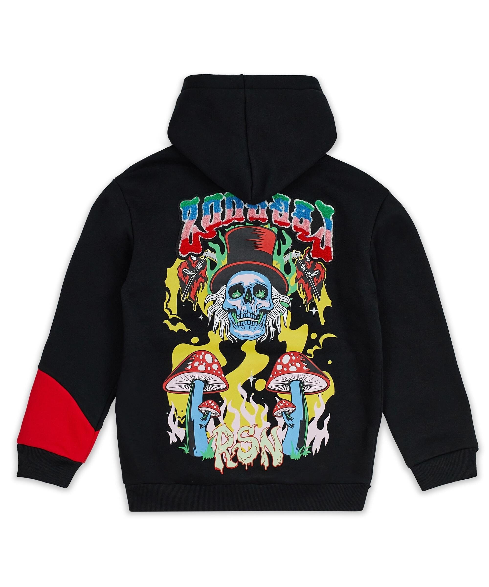 Kids True To This Back Print Hoodie