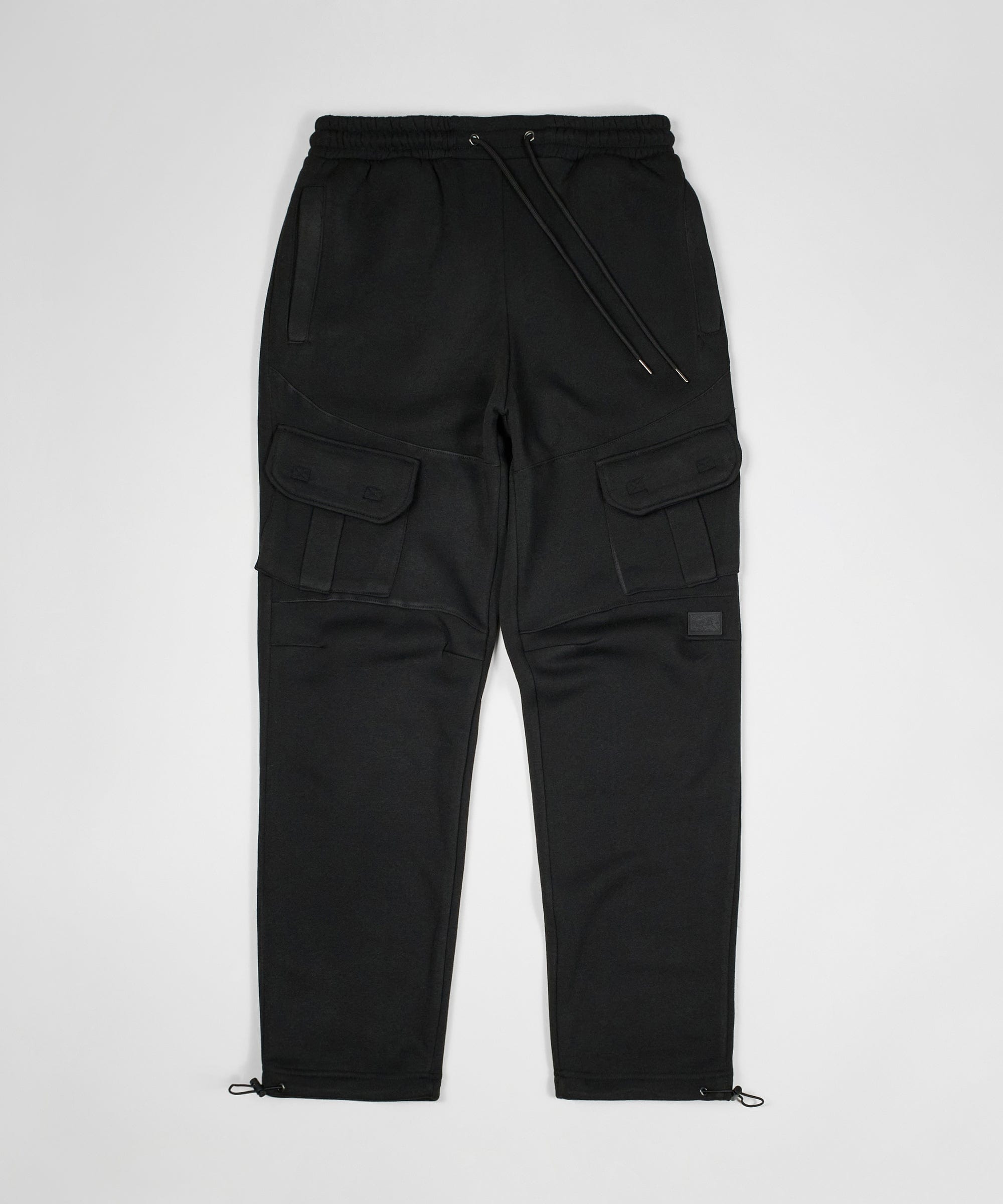 Banks Relaxed Fit Fleece Sweatpants - Black