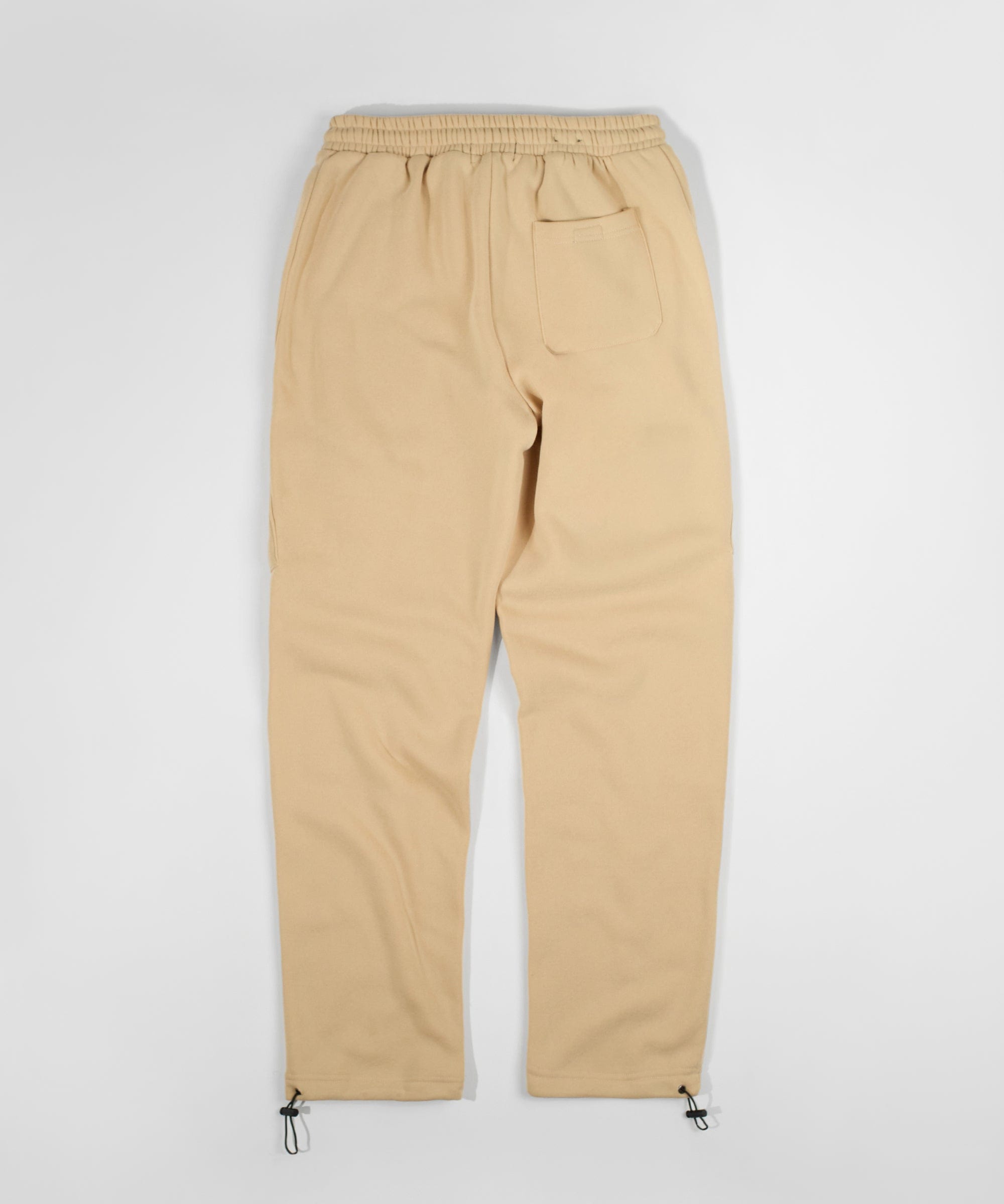 Banks Relaxed Fit Fleece Cargo Pants - Beige