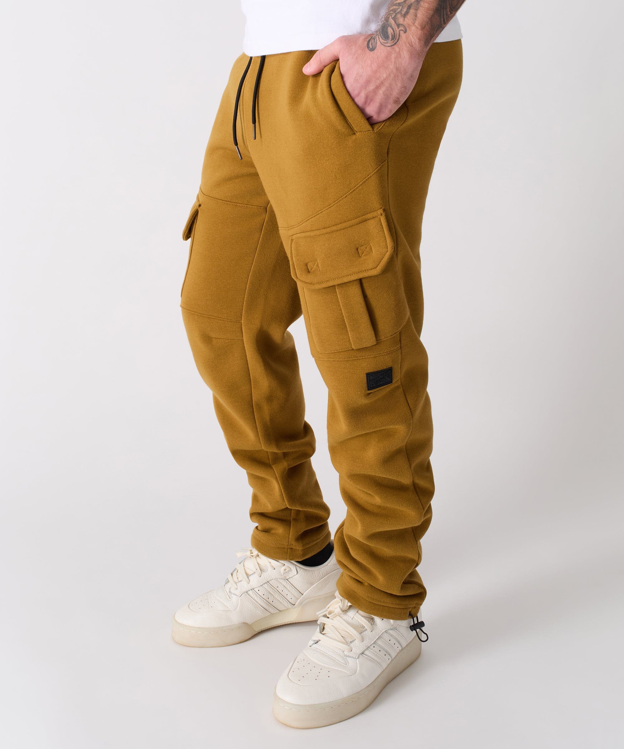 Banks Relaxed Fit Fleece Sweatpants - Khaki