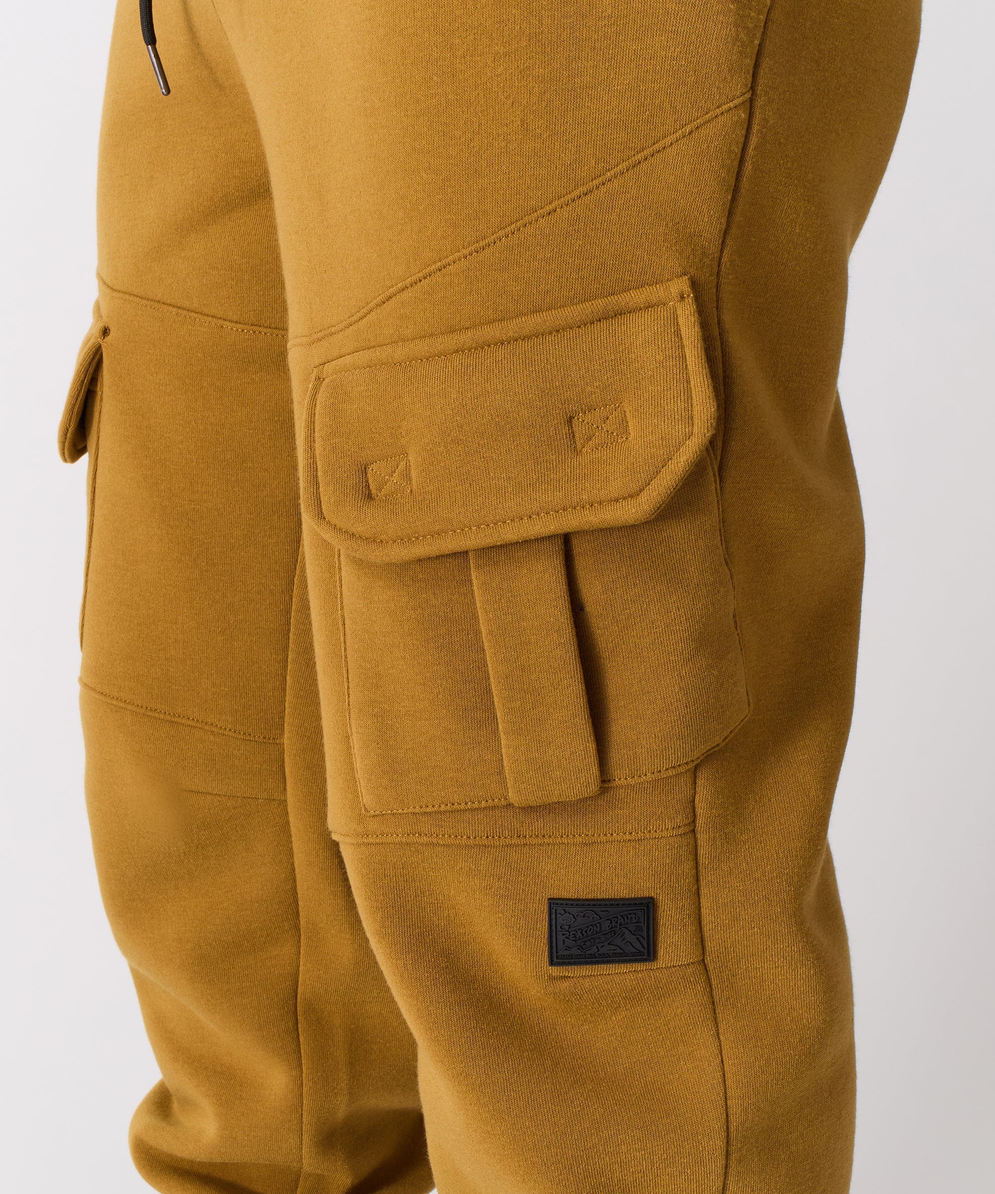 Banks Relaxed Fit Fleece Sweatpants - Khaki