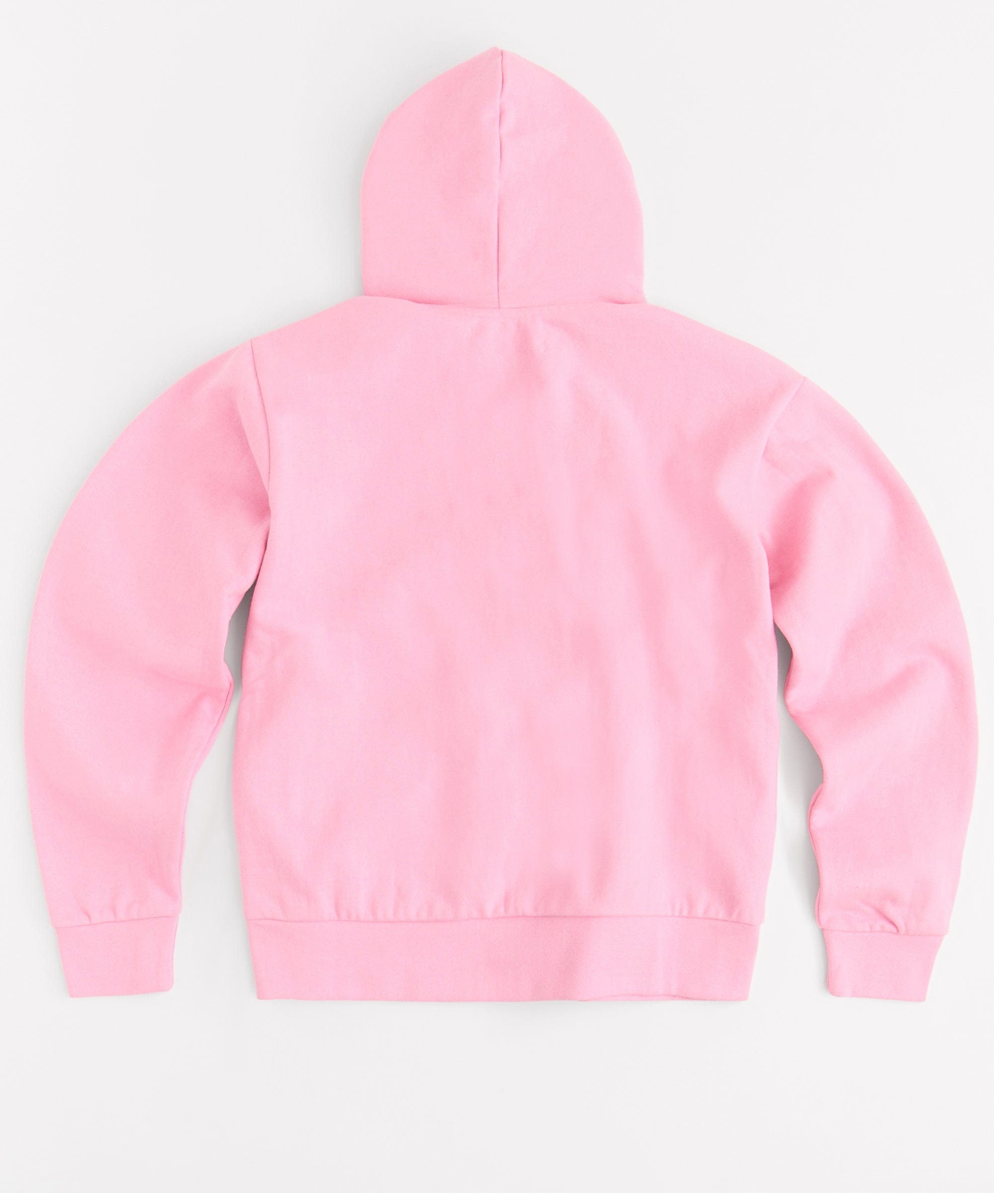 Kids All We Trust Is Us Chenille Patched Hoodie - Pink