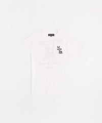 My Way Embroidered Short Sleeve Tee - White