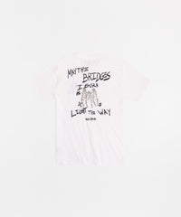 My Way Embroidered Short Sleeve Tee - White
