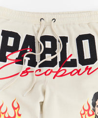 Pablo Chenille Patched Jogger - Khaki