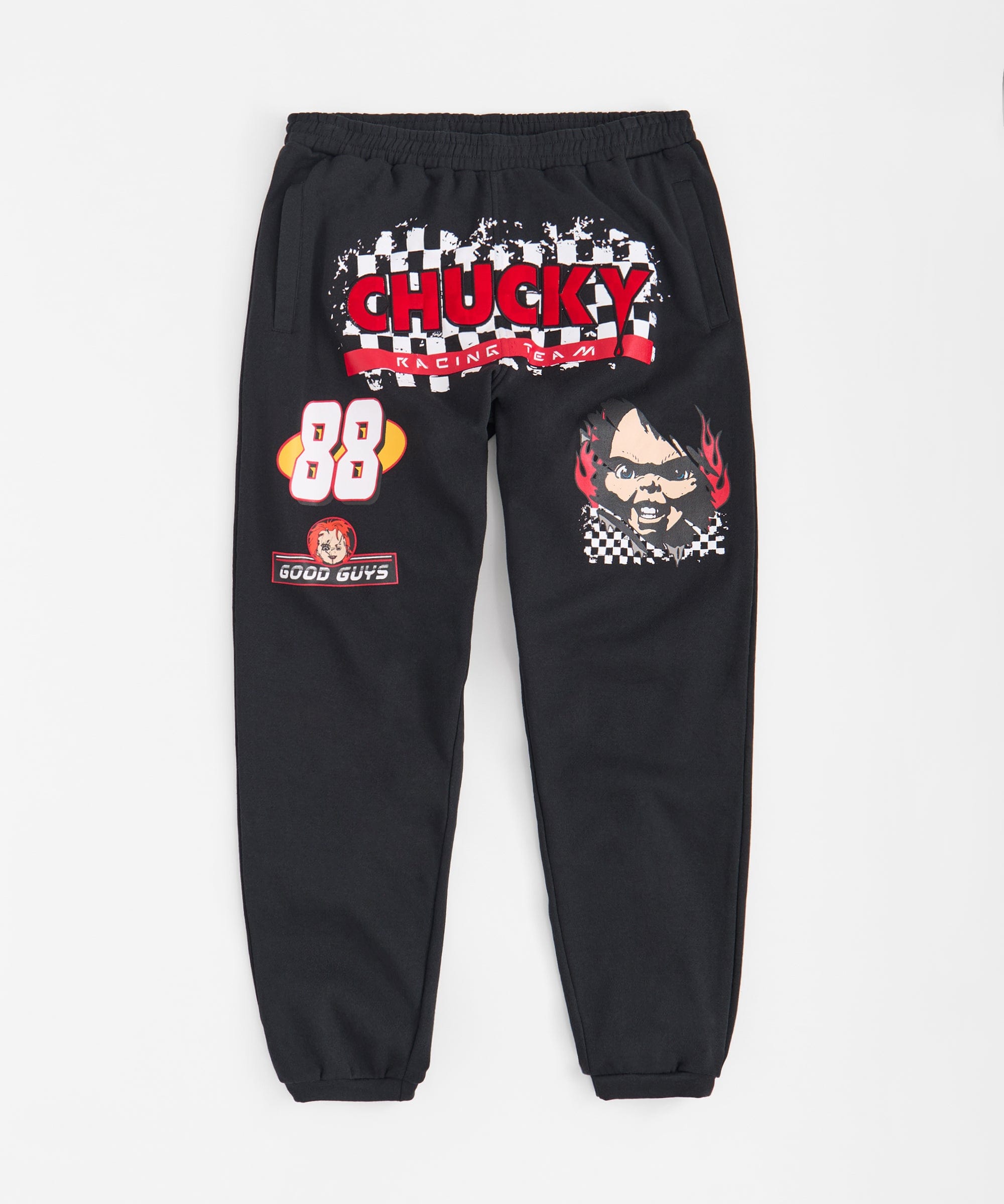 Chucky Good Guys Applique Jogger - Black