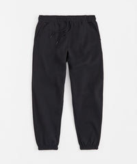 Essential Heavyweight Fleece Baggy Fit Jogger Pants - Black