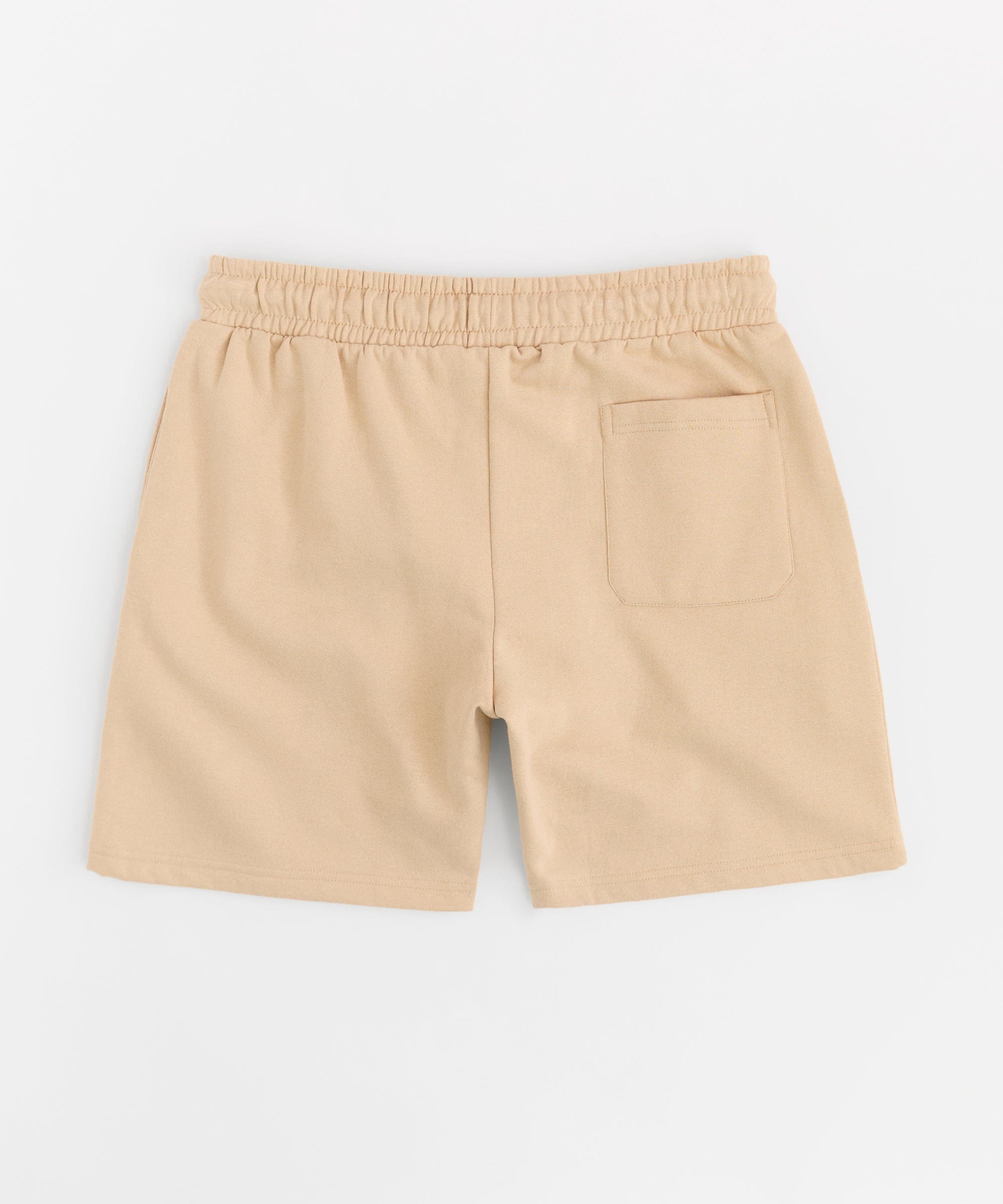 Popeye Applique Short - Tan