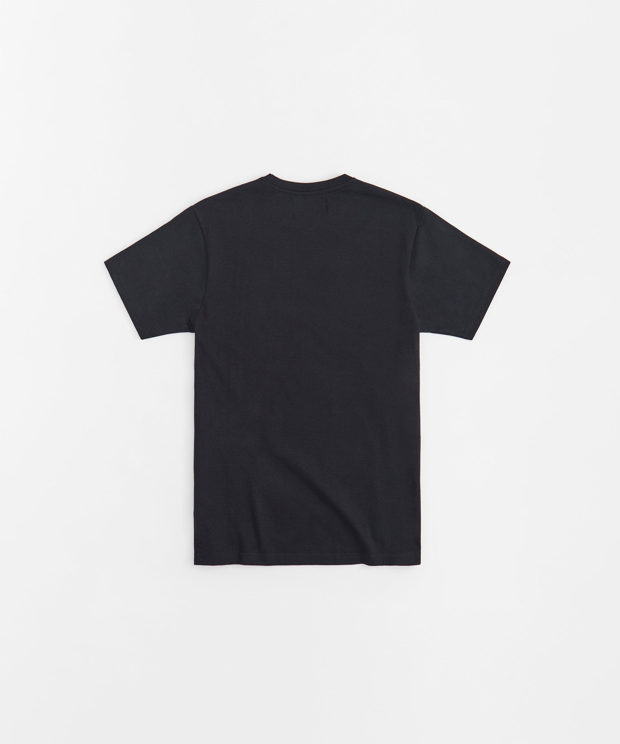 How High Embroidered Short Sleeve Tee - BlacK