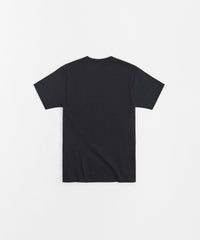 How High Embroidered Short Sleeve Tee - BlacK