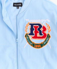 Coaches RB Applique Jacket - Light Blue