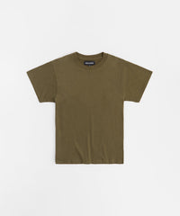 Essential Heavyweight Oversized Fit Super Soft Tee - Olive Green