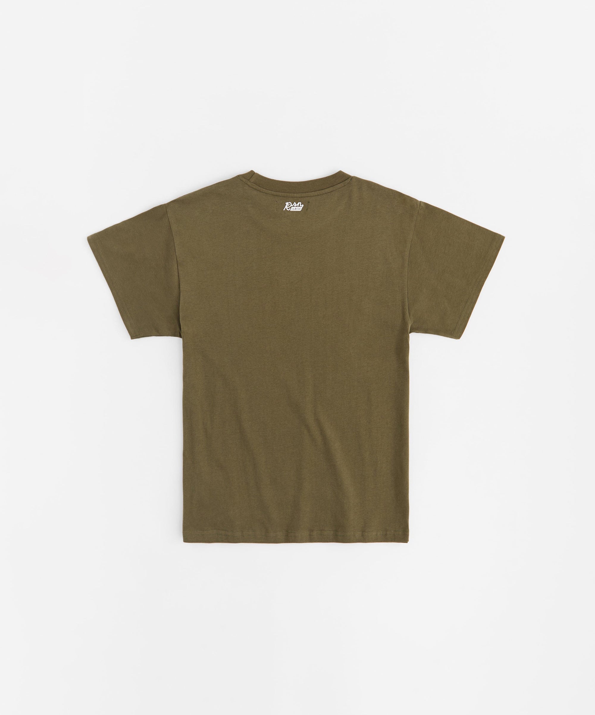 Essential Heavyweight Oversized Fit Super Soft Tee - Olive Green