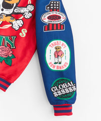 Captain Varsity Jacket - Red