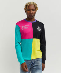 Nolan Color Blocked Long Sleeve Tee