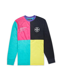 Nolan Color Blocked Long Sleeve Tee