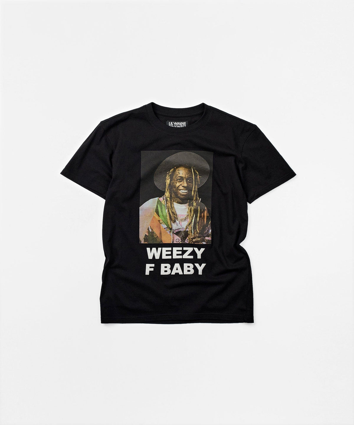 Lil Wayne Weezy F Baby Photo Short Sleeve Tee - Black
