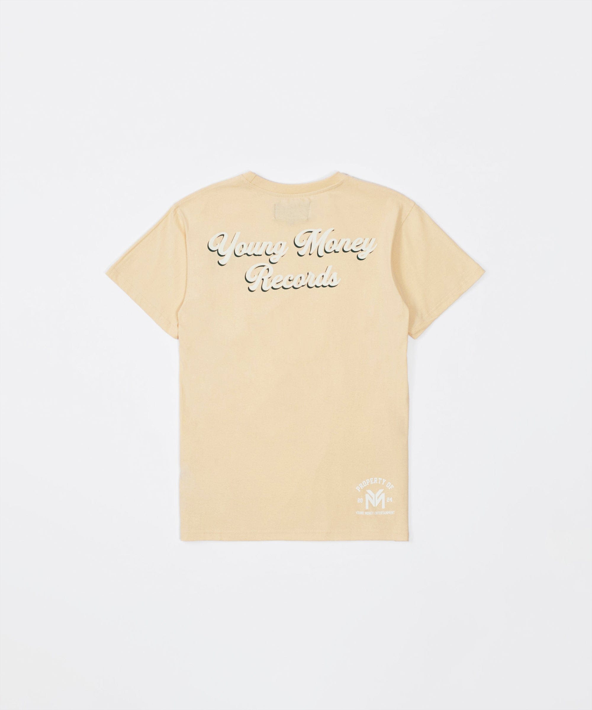 Lil Wayne Young Money Records Short Sleeve Tee  - Khaki