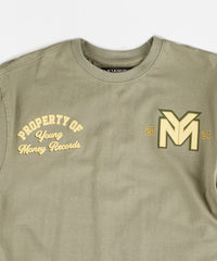 Lil Wayne Young Money Records Short Sleeve Tee - Olive Green